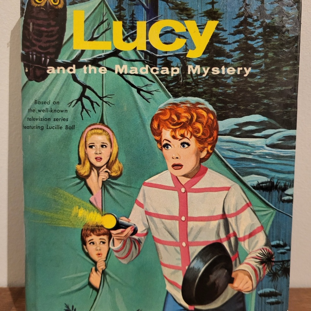 Lucy and the Madcap Mystery (1963) – Vintage Whitman Hardcover Book Lucile Ball